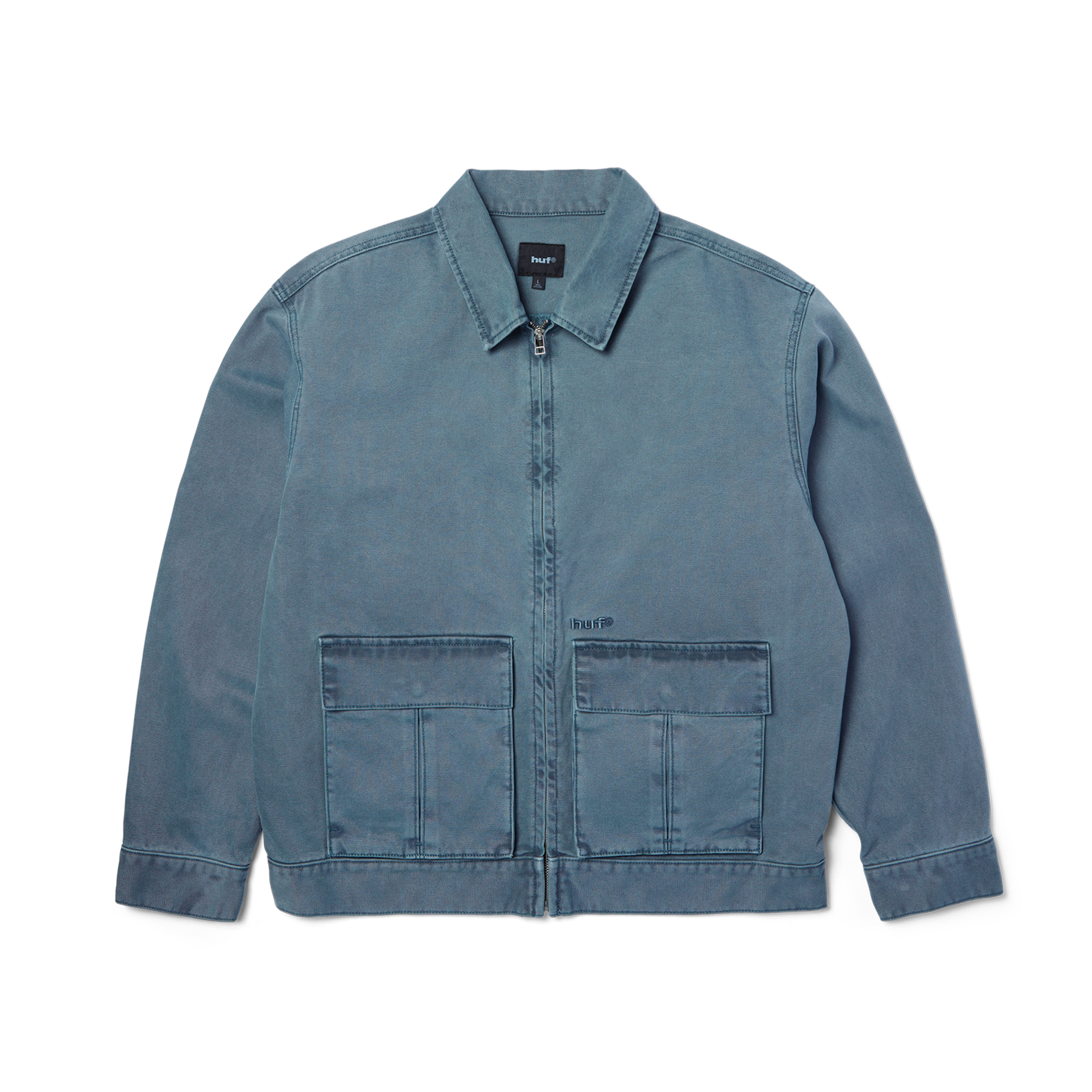 Pacific Work Jacket | Blue front view