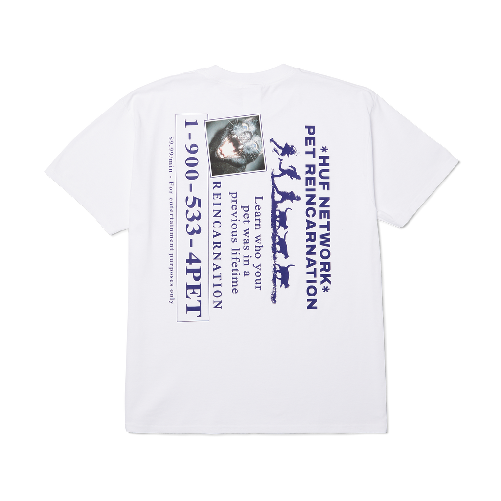 Pet Reincarnation T-Shirt | White front view