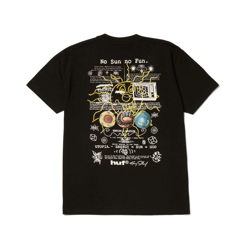 Kenny Scharf Philosophy T-Shirt | Black view 2