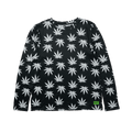 HUF x 686 Plantlife Base Layer Long Sleeve T-Shirt Top | Plantlife front view