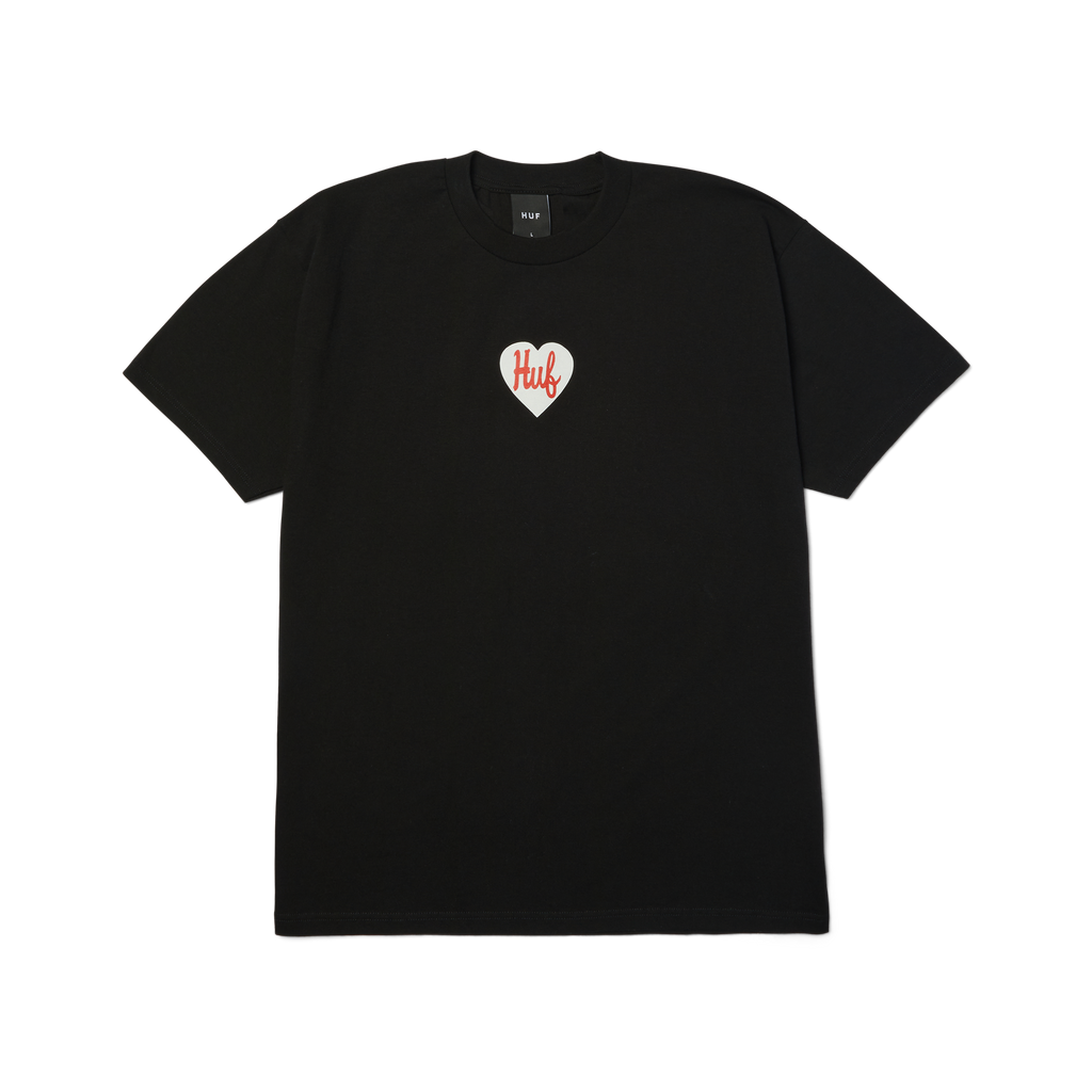 Plastic Heart T-Shirt | Black front view