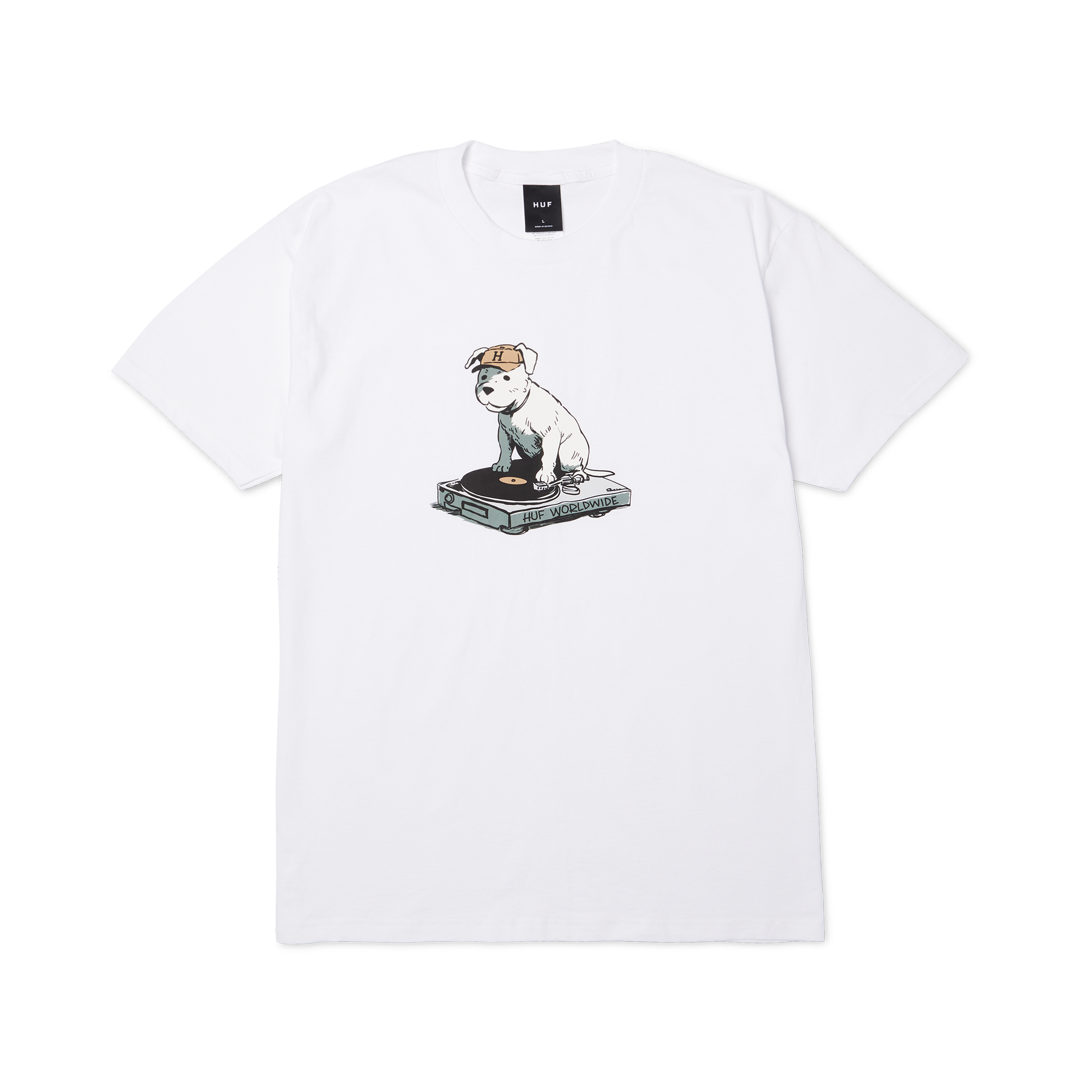 Poli World T-Shirt | White front view