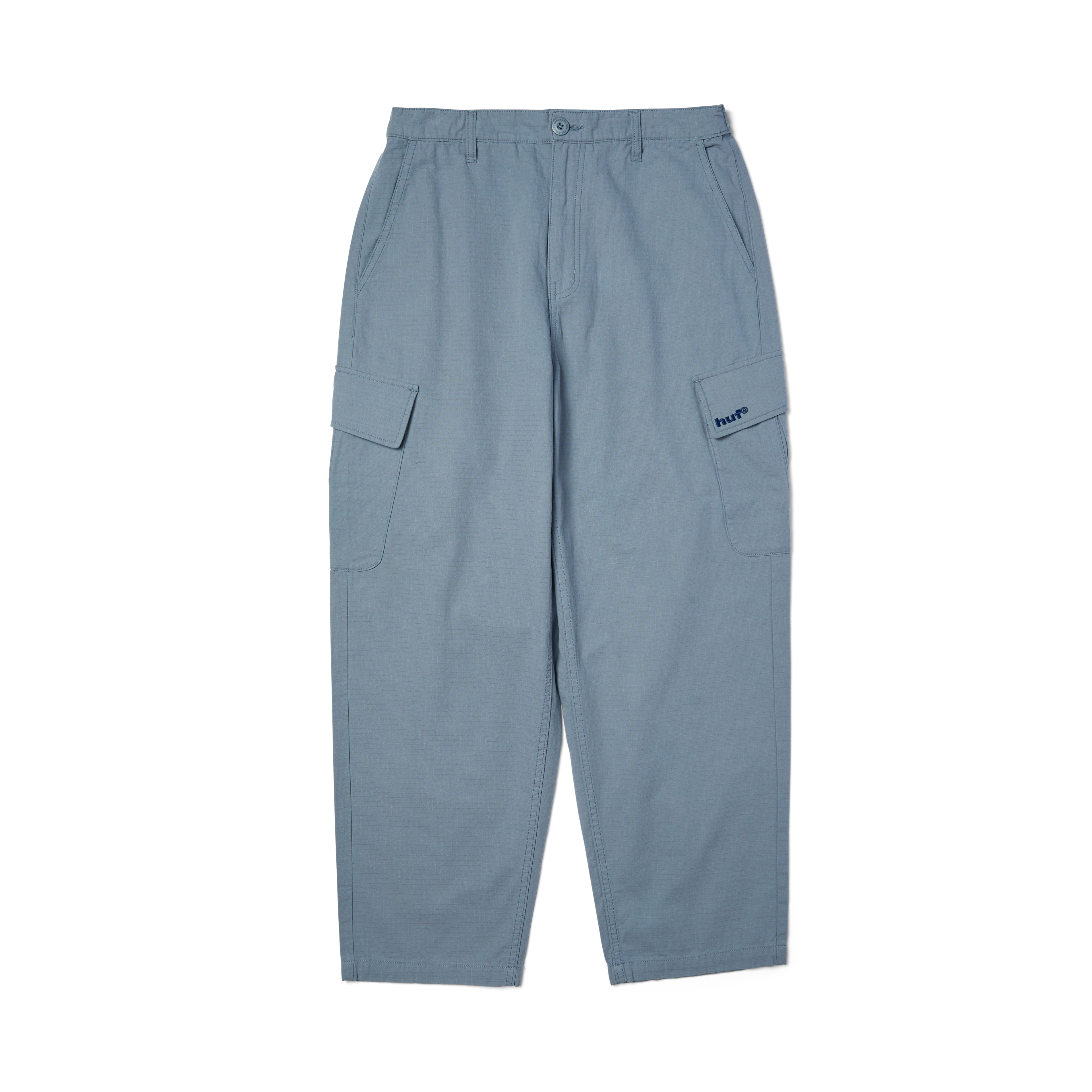 Pretty Baggy Cargos | Blue front view