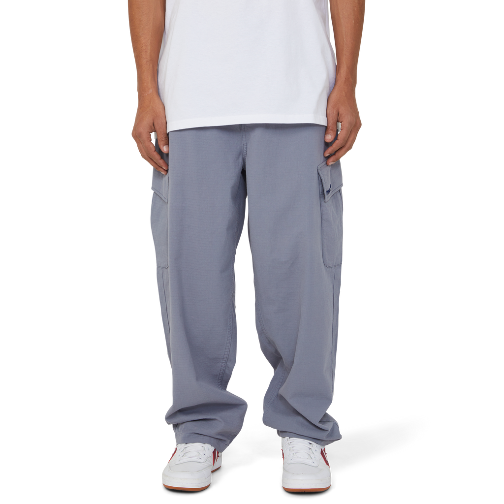 Pretty Baggy Cargos | Blue view 2