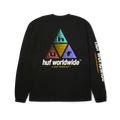 Prism Logo Sportif Long Sleeve T-Shirt | Black front view