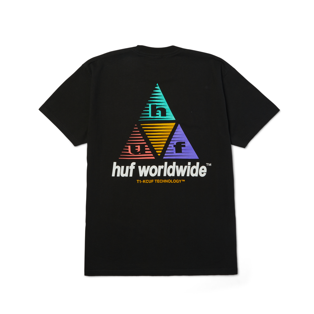 Prism Logo Sportif T-Shirt | Black front view