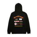 Promo Pullover Hoodie | Black front view