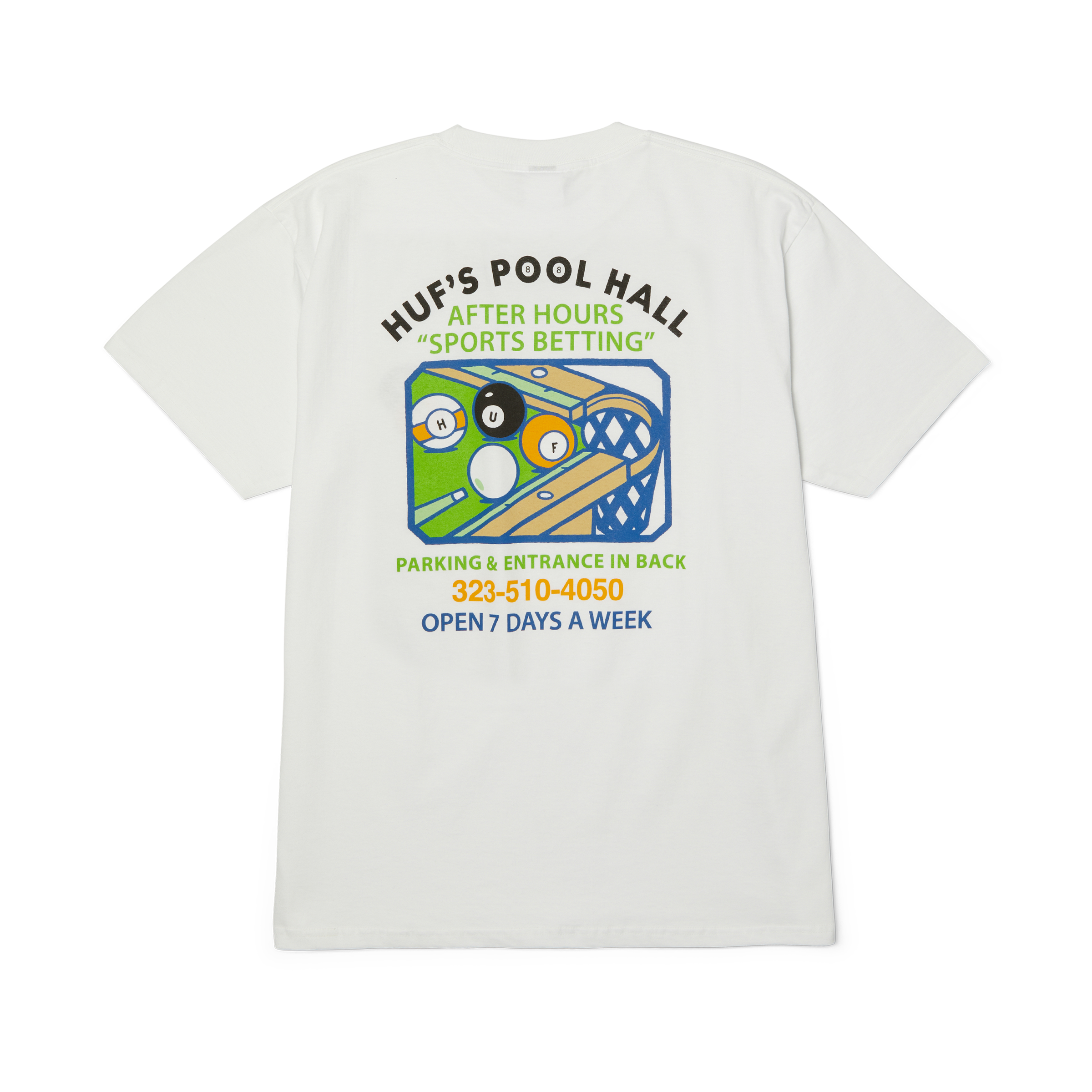 Rack Em Up T-Shirt | White view 2