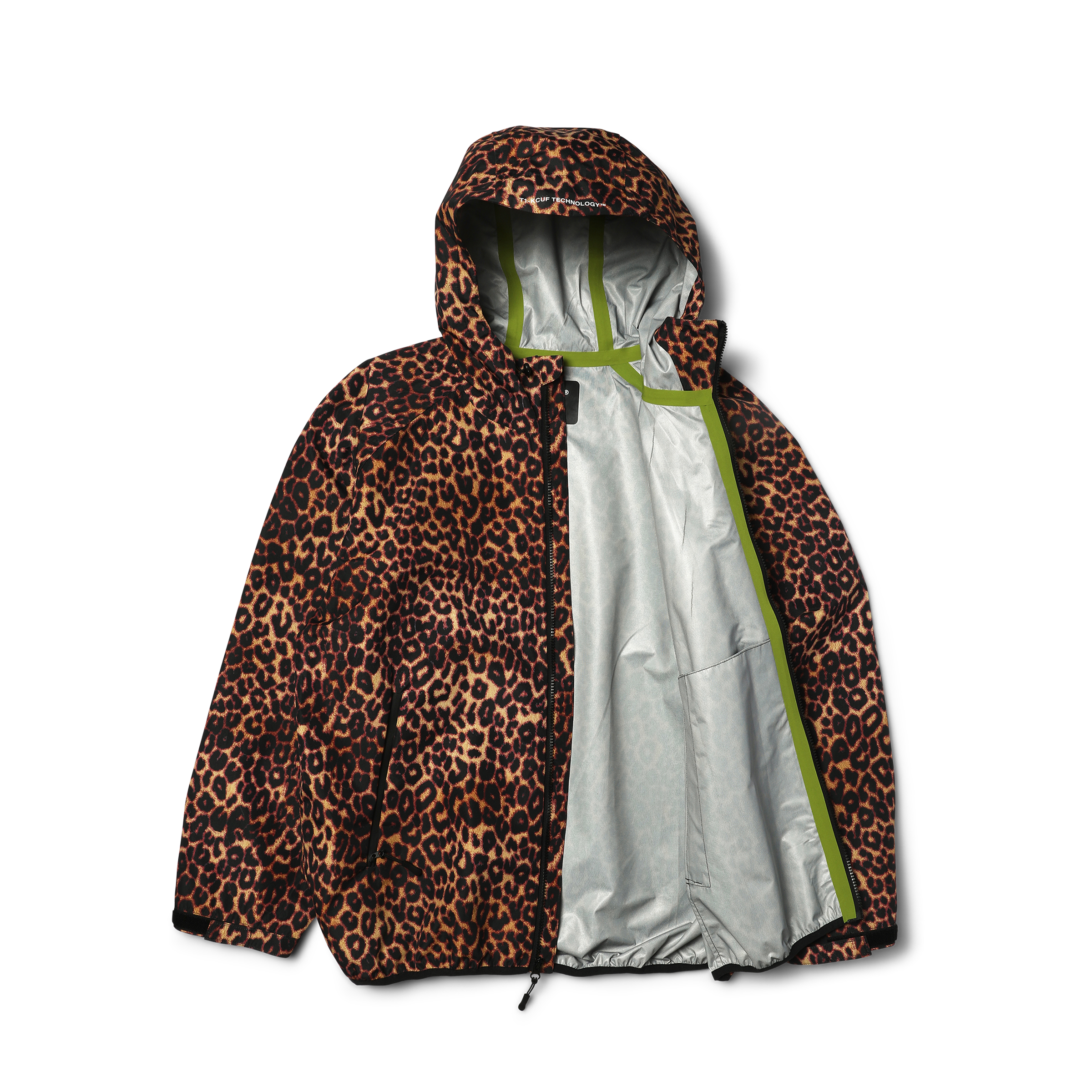 Rainier Printed Shell Jacket | Brown view 2
