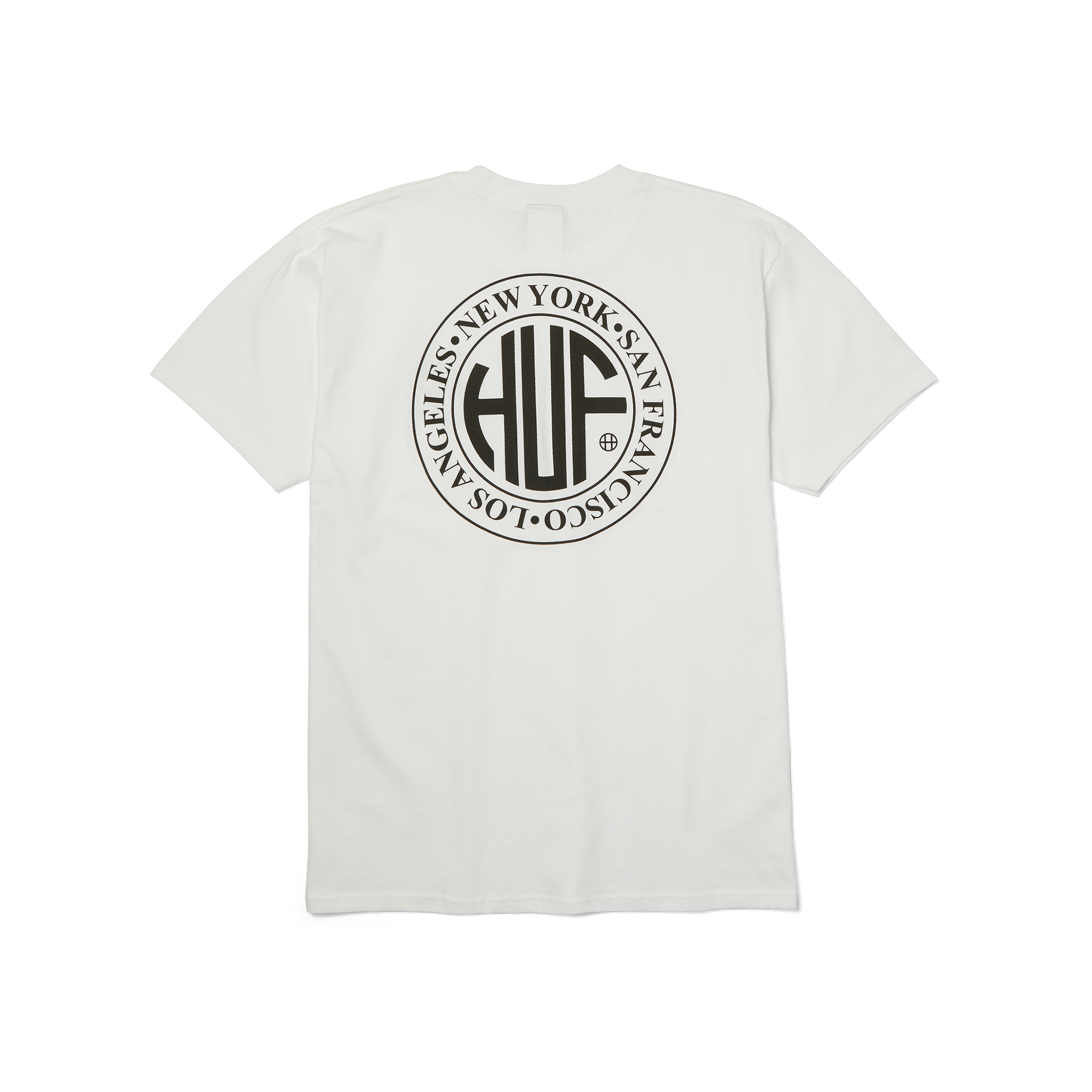 Regional T-Shirt | White Black front view