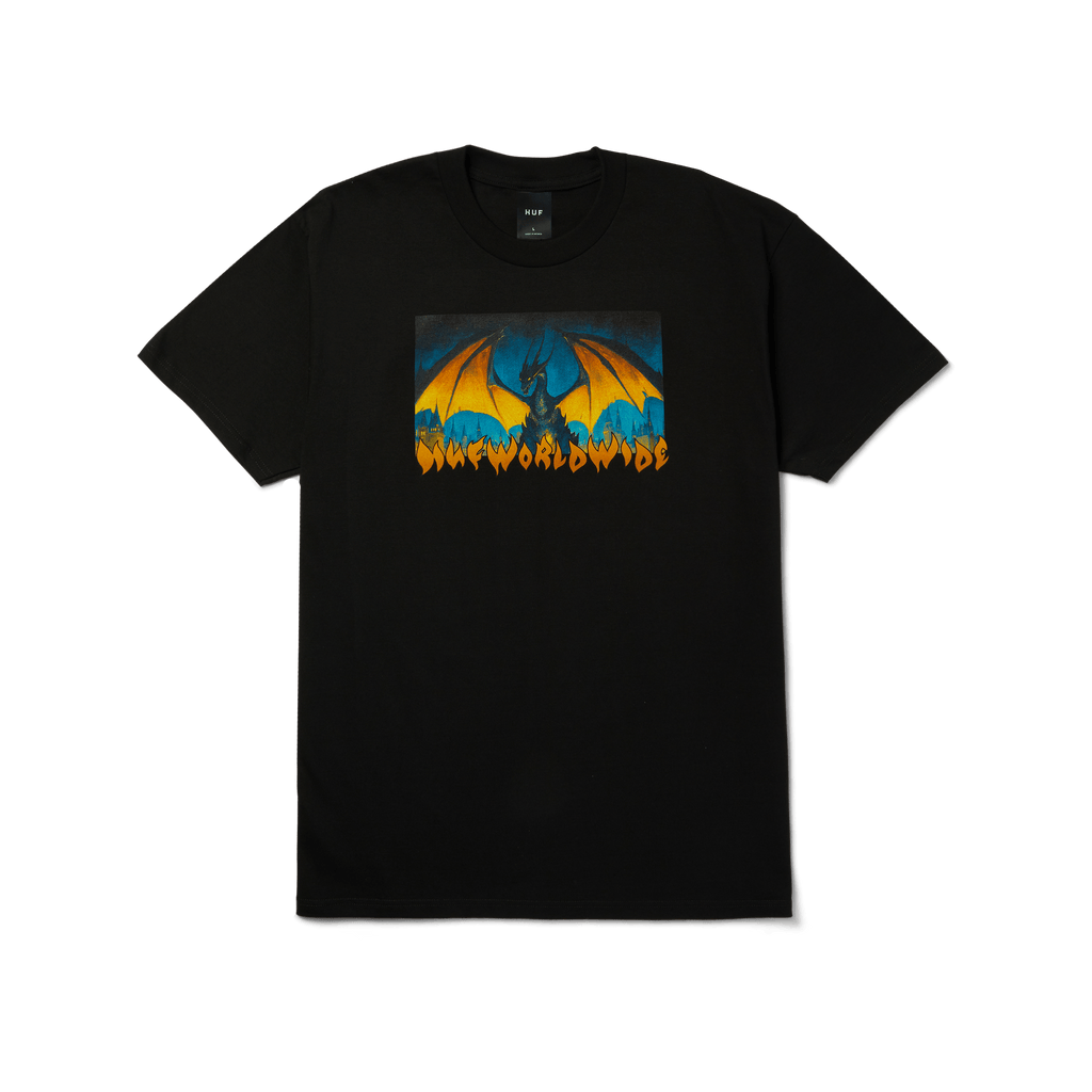 Scorched T-Shirt | Black front view