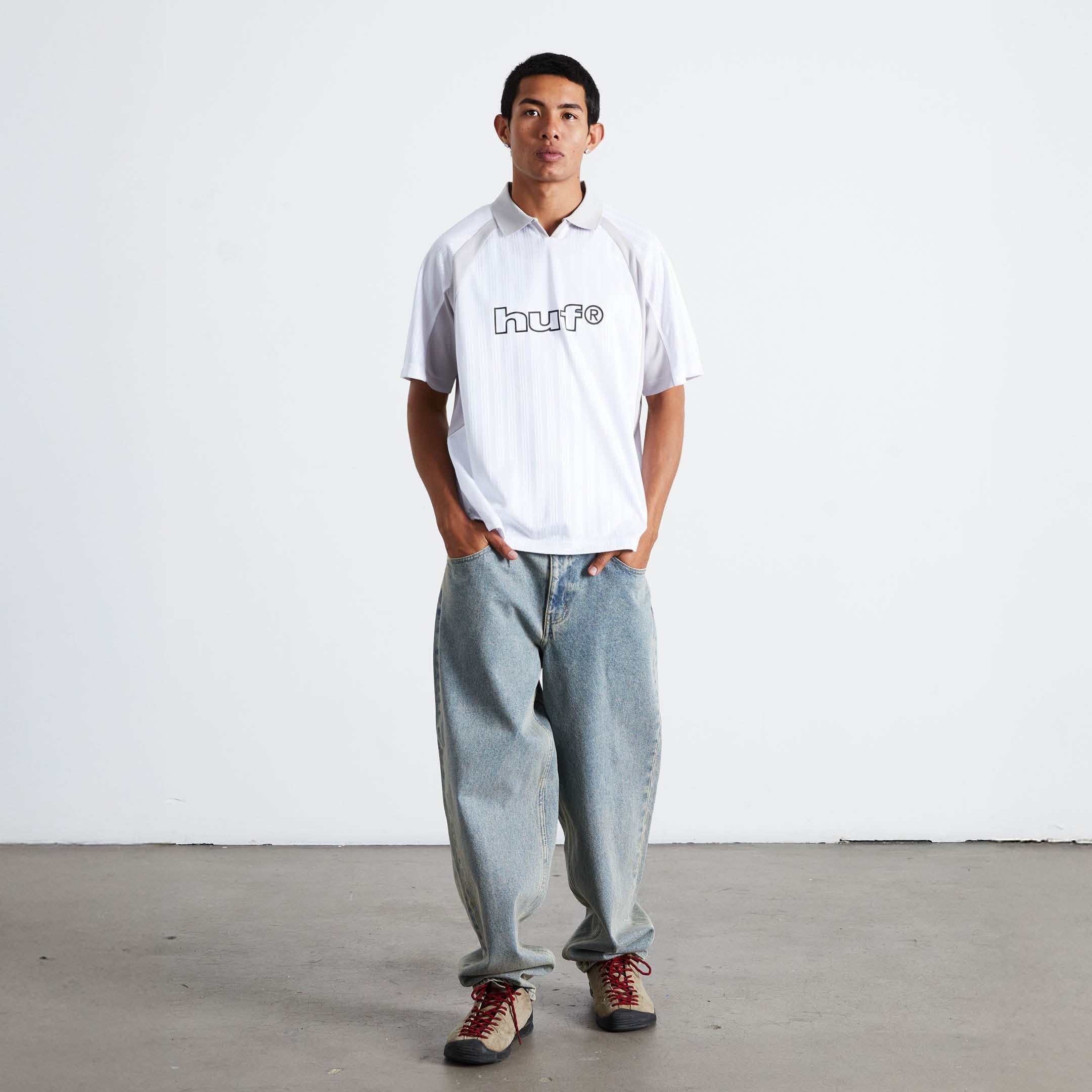 Sideline Soccer Jersey | White view 2