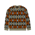 Space Age Crewneck Sweater | Sunset front view