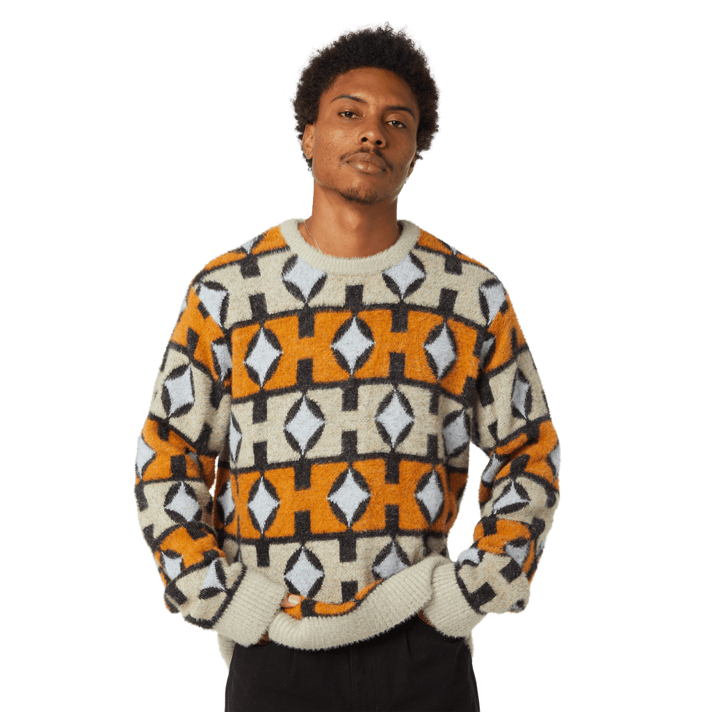 Space Age Crewneck Sweater | Sunset view 2