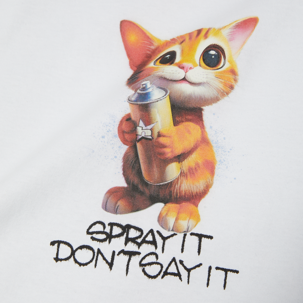 Spray It T-Shirt | White view 2