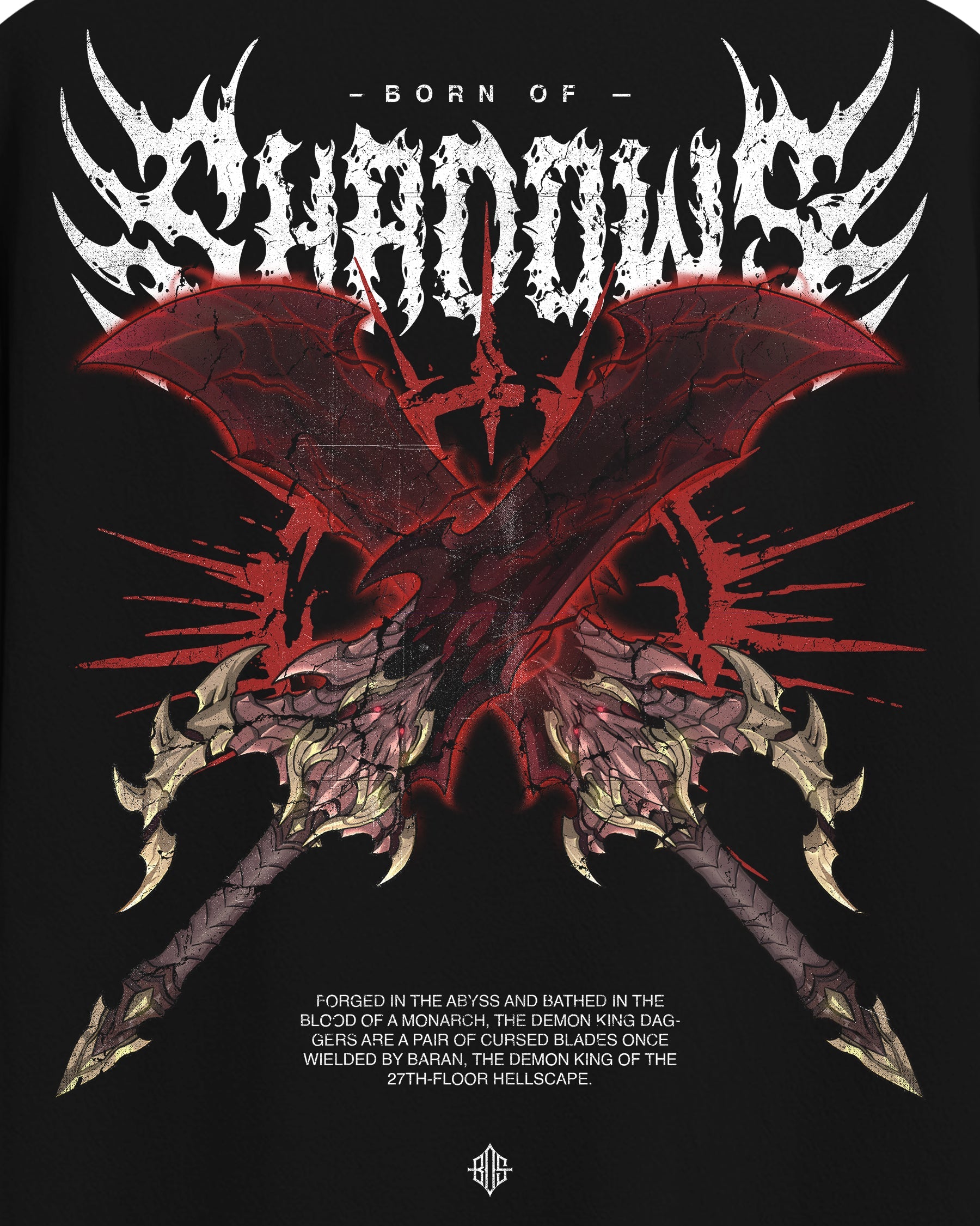 Solo Leveling 'Twin Fangs of Ruin' T-Shirt