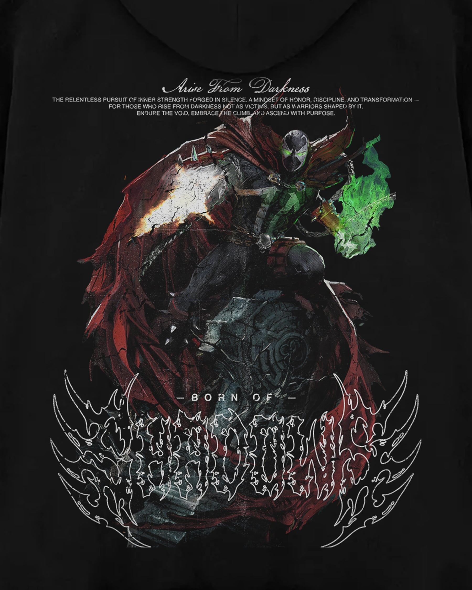 Spawn 'King of Hell' Oversized Hoodie