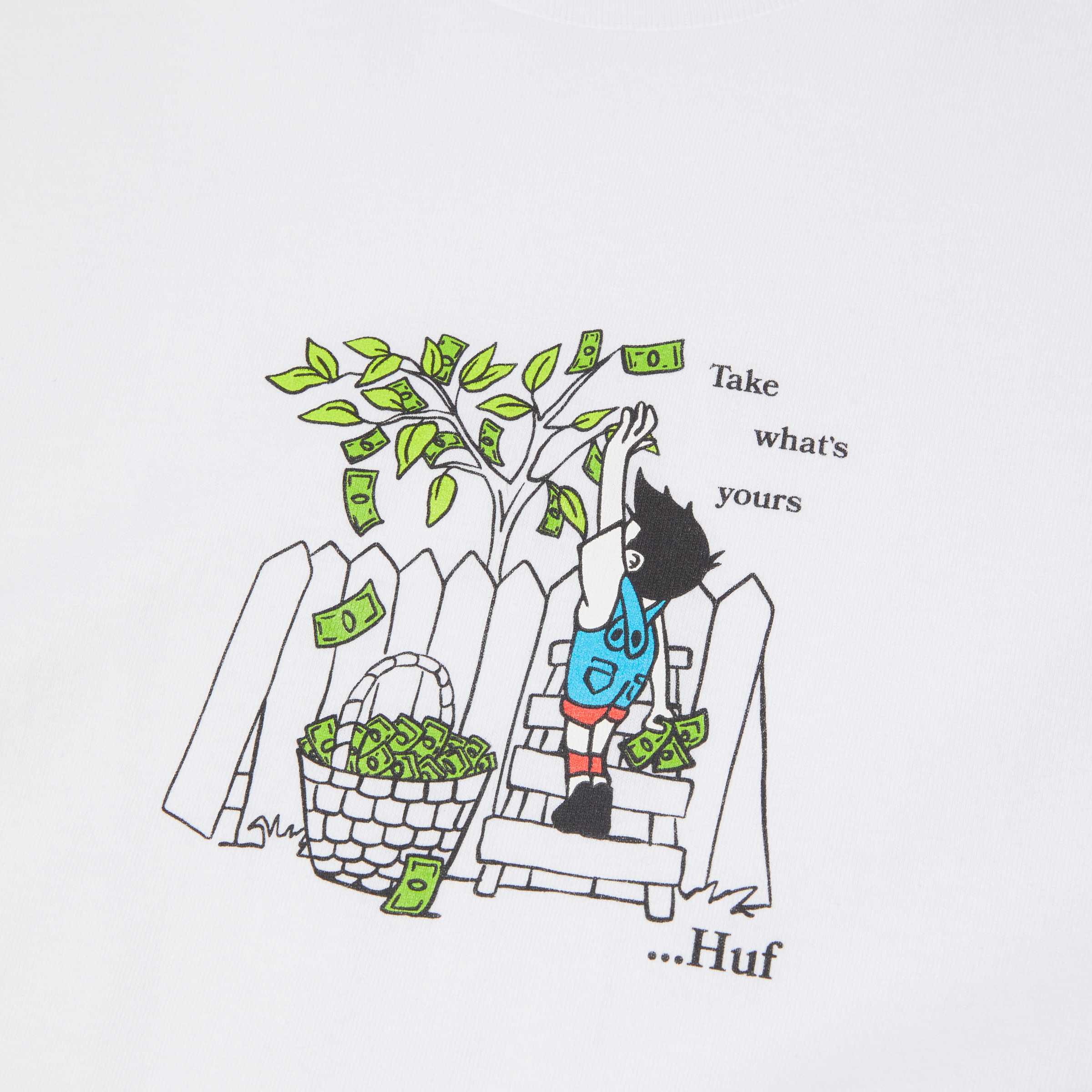 Take Yours T-Shirt | White view 2