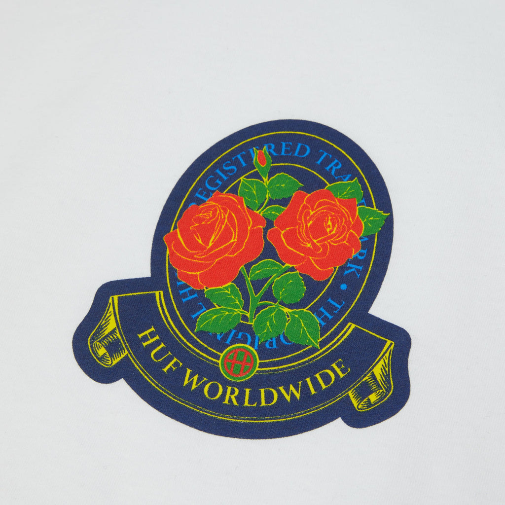 Tenderloin Rose Crest T-Shirt | White view 2
