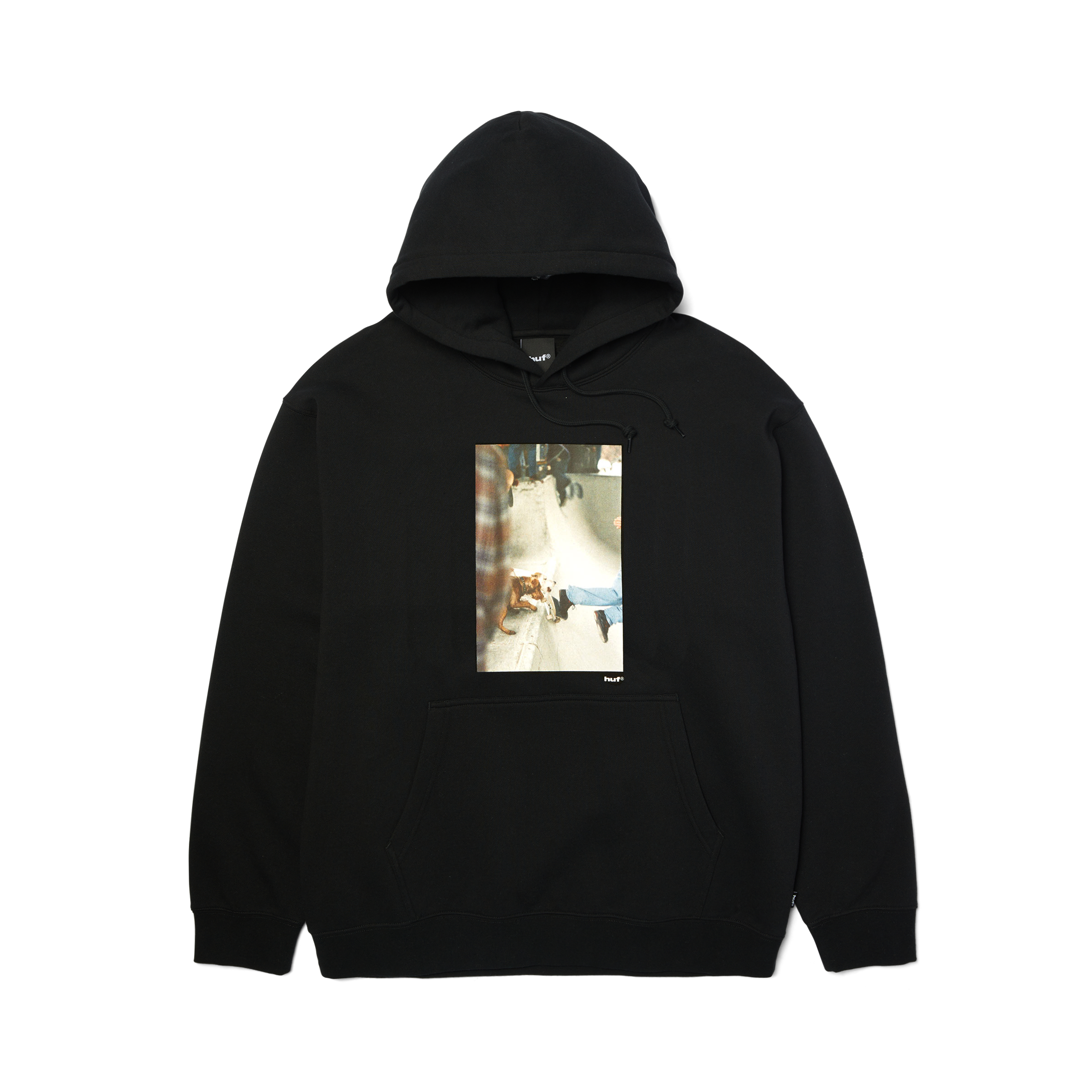 The Angels Fly Pullover Hoodie | Black front view