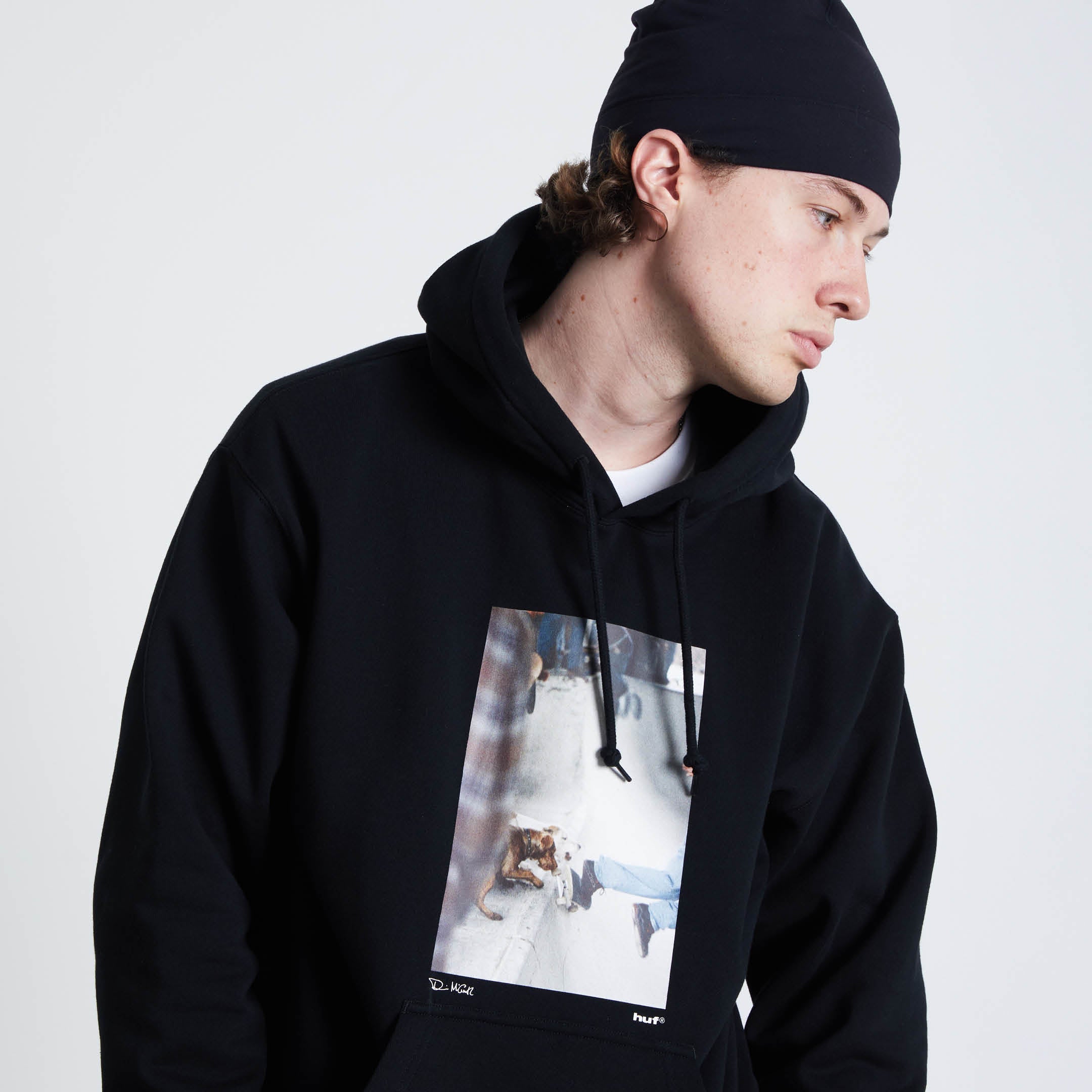 The Angels Fly Pullover Hoodie | Black view 2