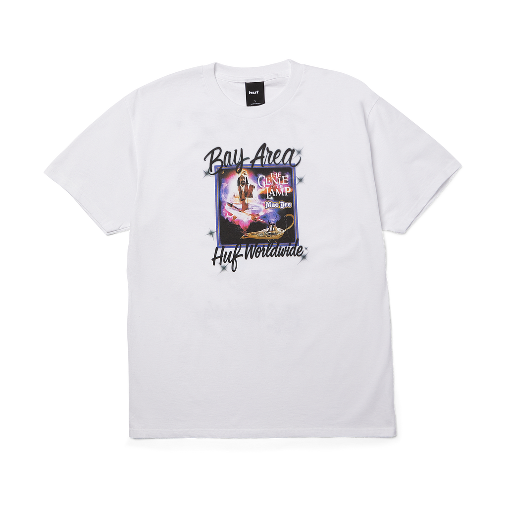 huf x Mac Dre Thizz For Life T-Shirt | White front view