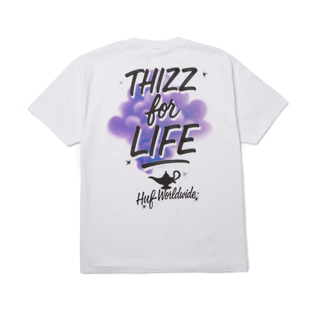 huf x Mac Dre Thizz For Life T-Shirt | White view 2