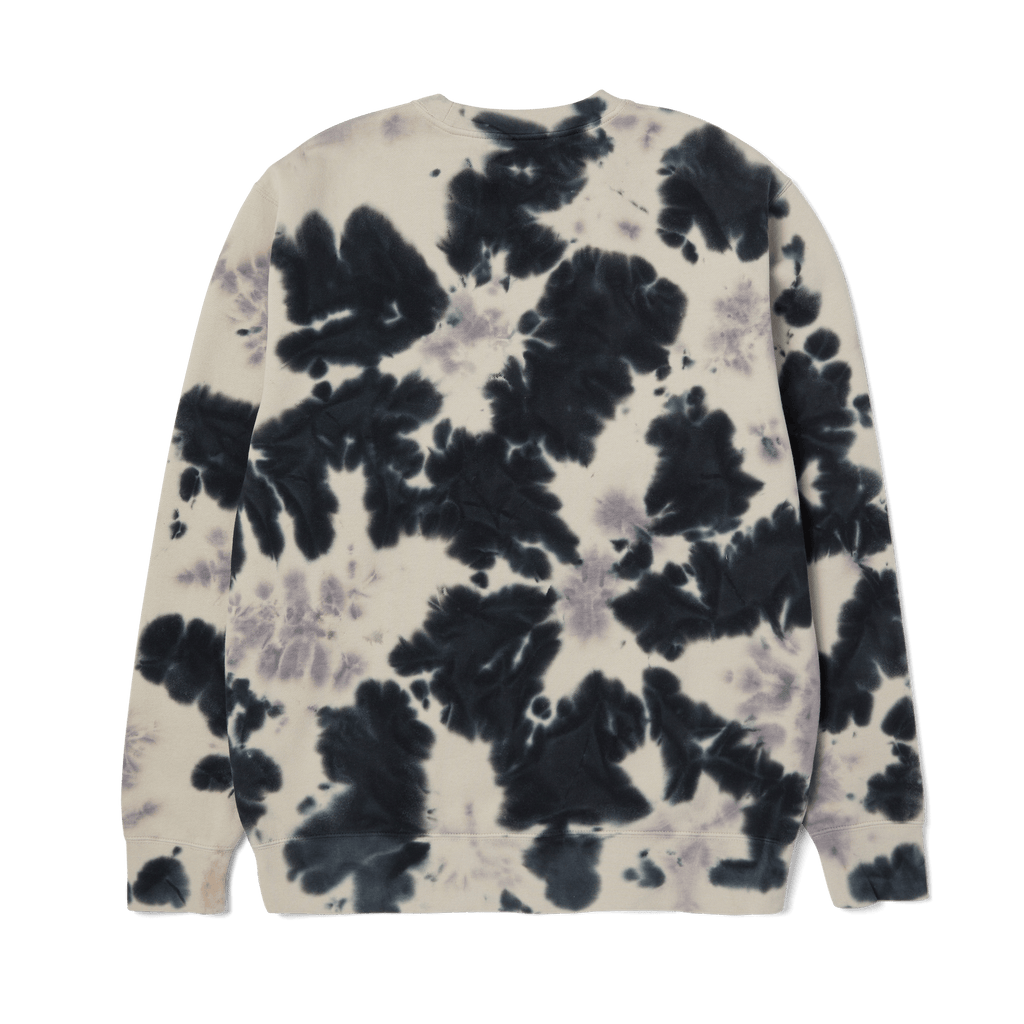 Tie Dye 89 Logo Crewneck Sweatshirt | Navy view 2