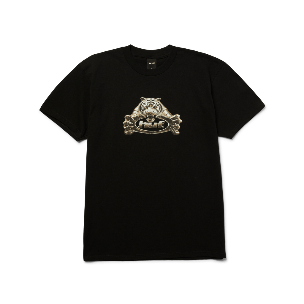 Tiger Style T-Shirt | Black front view