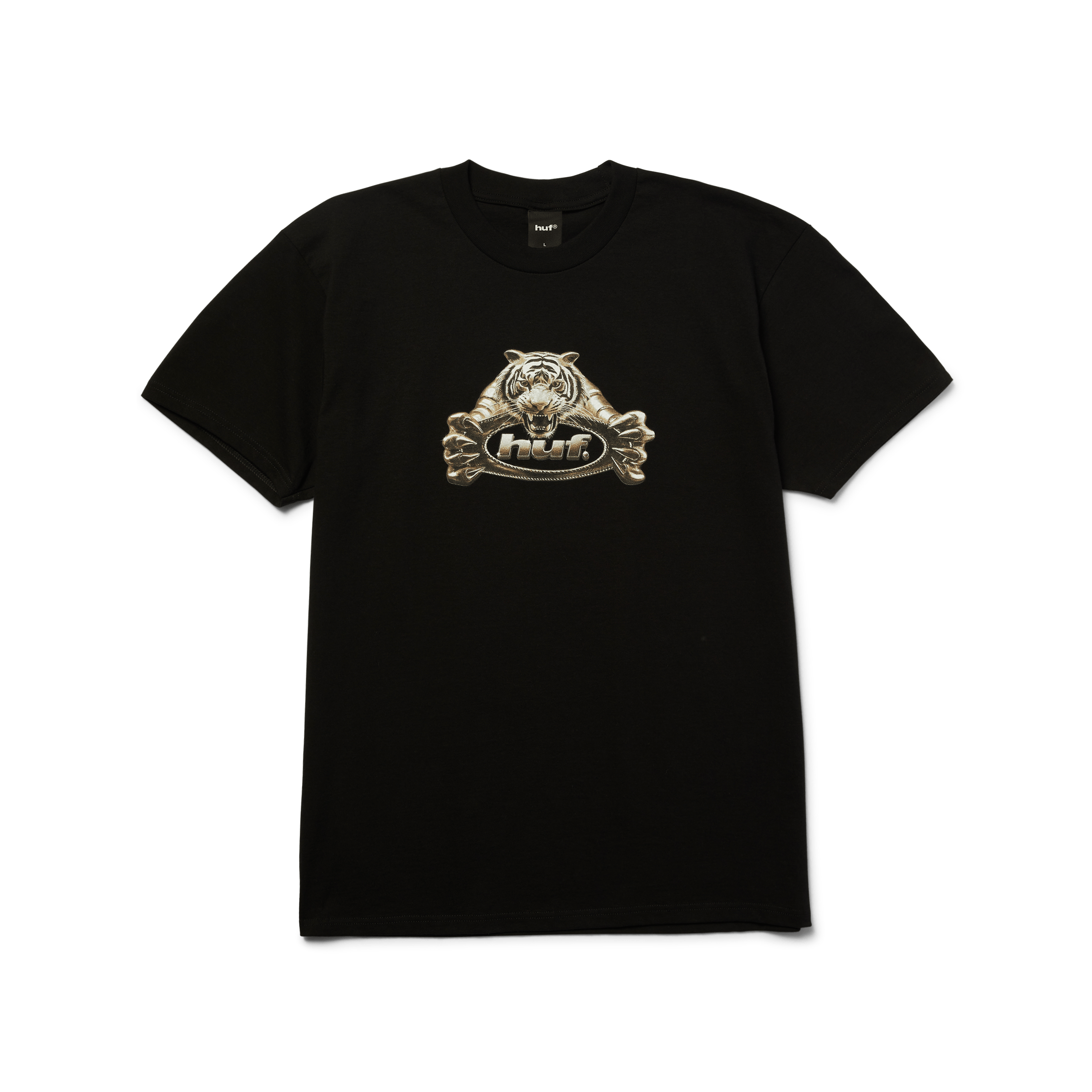Tiger Style T-Shirt | Black front view