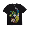 Trick Jester T-Shirt | Black front view