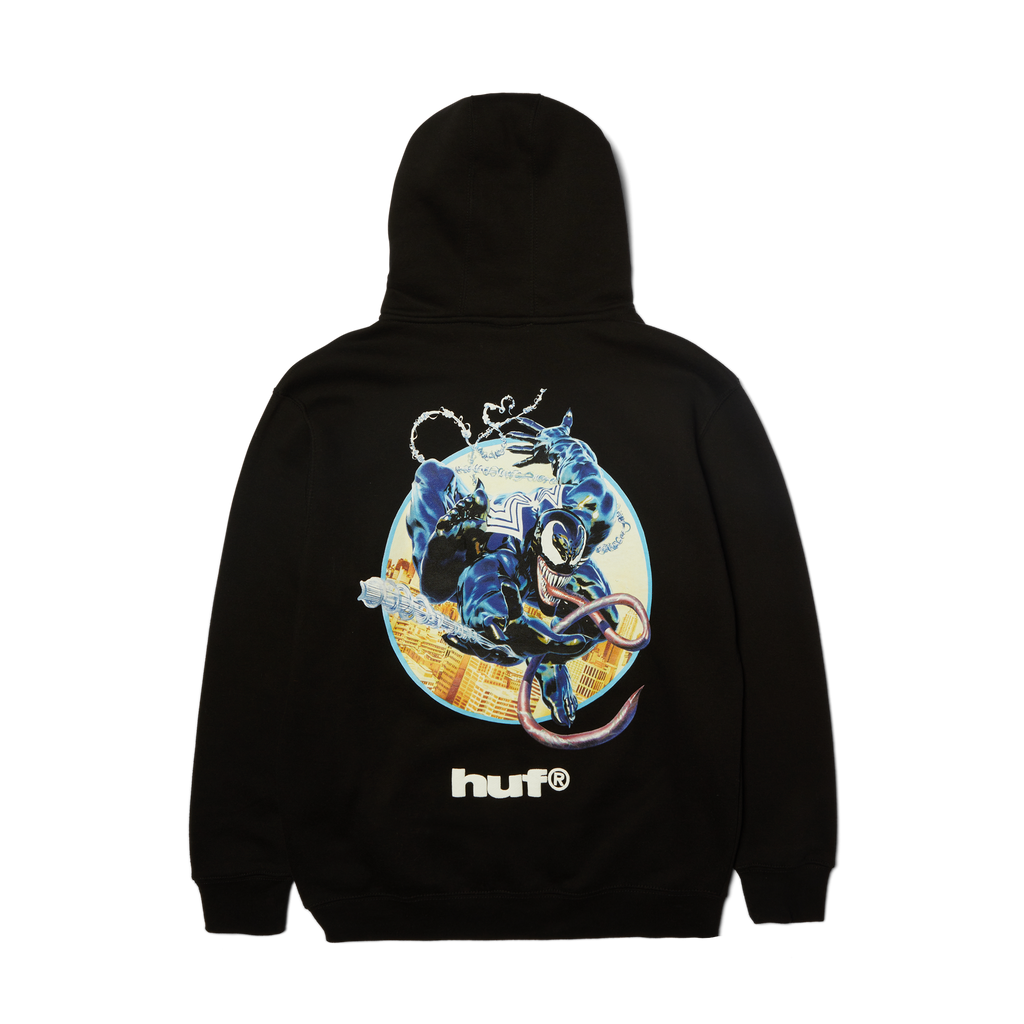 huf x Marvel Venom Full-Zip Hoodie | Black view 2