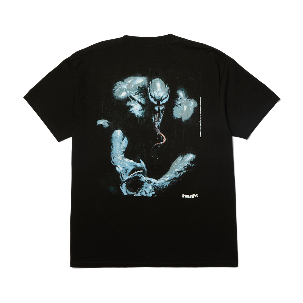 huf x Marvel Venom Protector T-Shirt | Black view 2