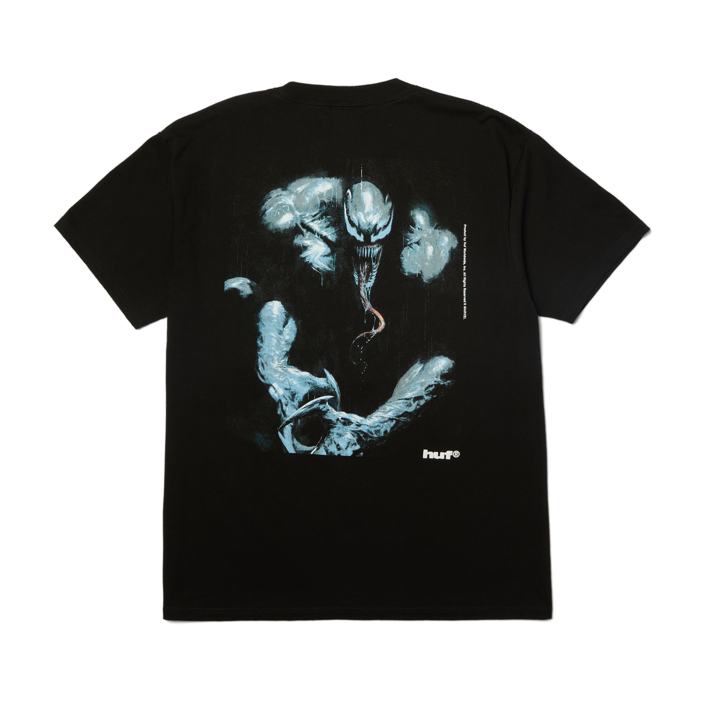 huf x Marvel Venom Protector T-Shirt | Black view 2