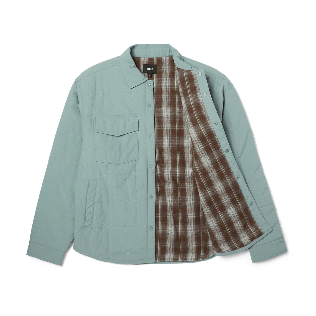 Villard Shacket | Steel Blue view 2