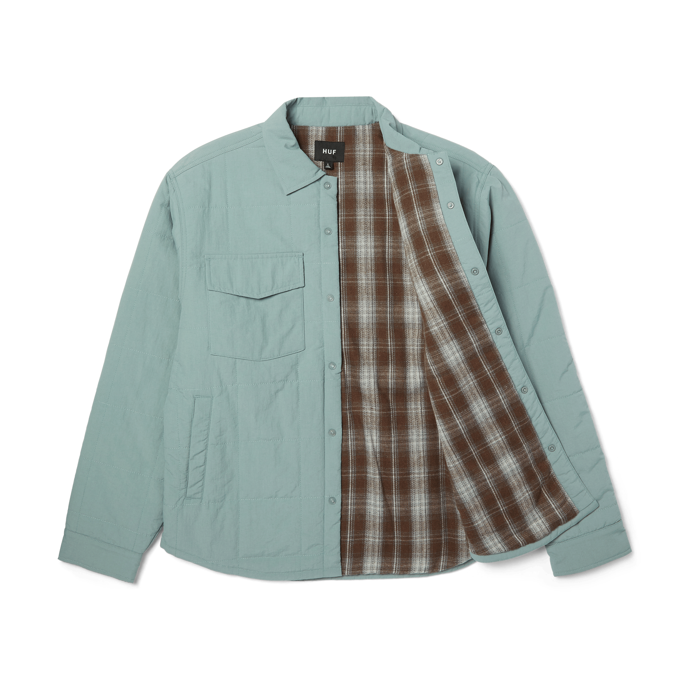 Villard Shacket | Steel Blue view 2