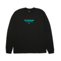 Virtual Fantasy Long Sleeve T-Shirt | Black front view