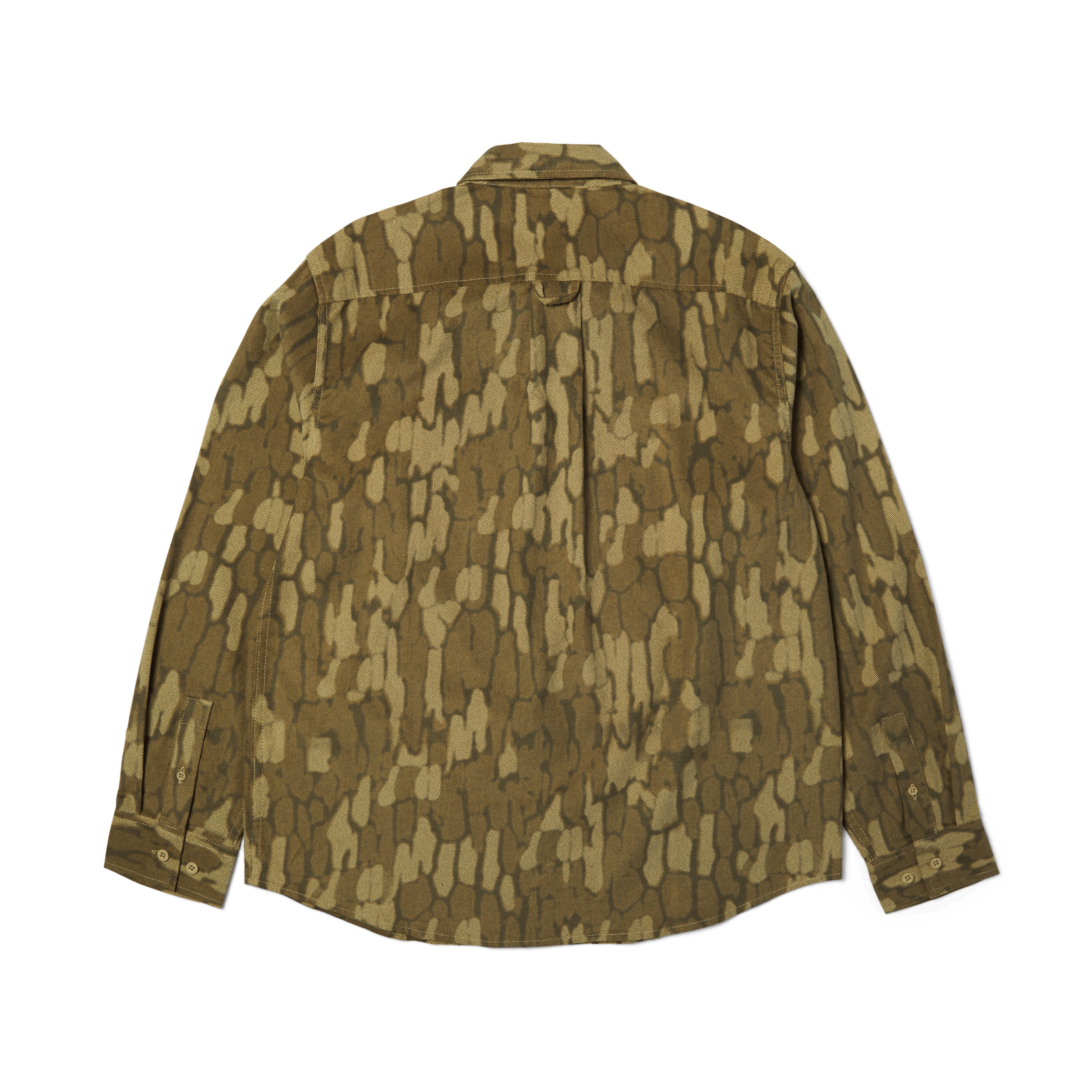 Warped Camo Corduroy Shirt | Muted Camo view 2