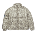 89 Warped Camo Tyvek Puffer | Muted Camo front view