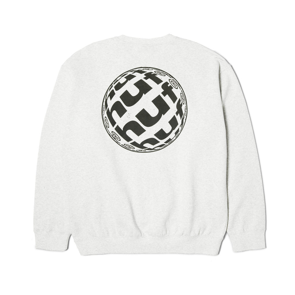 Wide Angle Crewneck Sweatshirt | Heather Grey front view