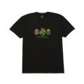 Wild Flowers T-Shirt | Black front view