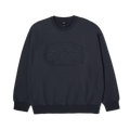 Worldwide Clothiers Crewneck Sweatshirt | Navy front view