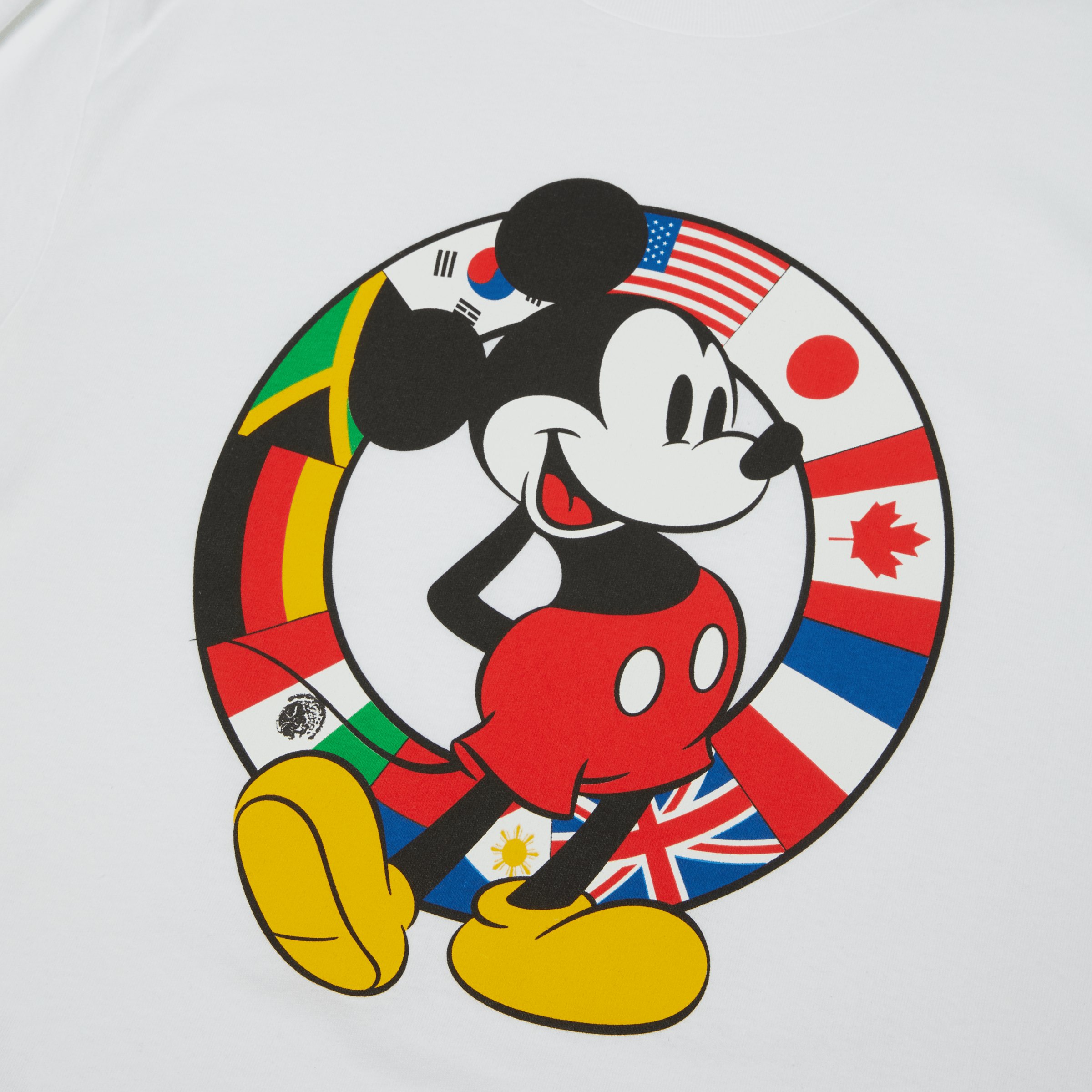 Disney | HUF Worldwide Mickey T-Shirt | White view 2