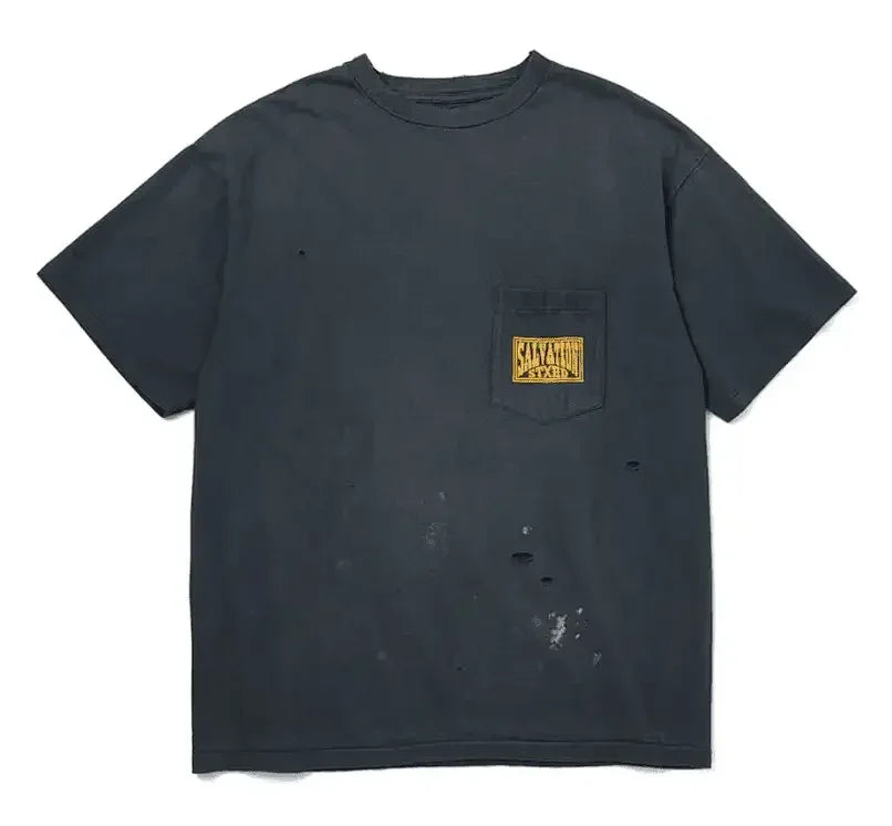 Neighborhood x Saint Michael STHD Pocket T-Shirt Vintage Black